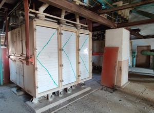 Alapala milling equipment for wheat with a capacity of 100to/24h. Re-technologized in 1994.