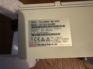 JRC (New Japan Radio) NJT8318UNMR Universal Ku-Band 8W BUCs