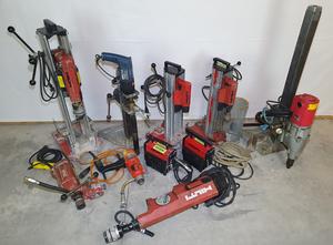Hilti Diamond core drilling machines & core bits – Complete set, 117 pcs 15% Discount until 25/09/2026
